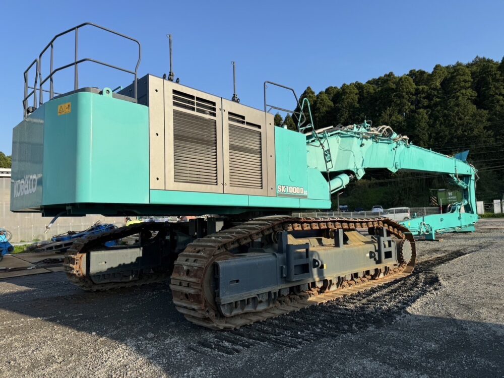 SK1000DLC-9 未使用中古機 アタッチメント5台 オカダアイヨン製 TS-WB1900-FH TS-W820CV-FH SE-850 中古建設機械 写真2（株式会社広建機）