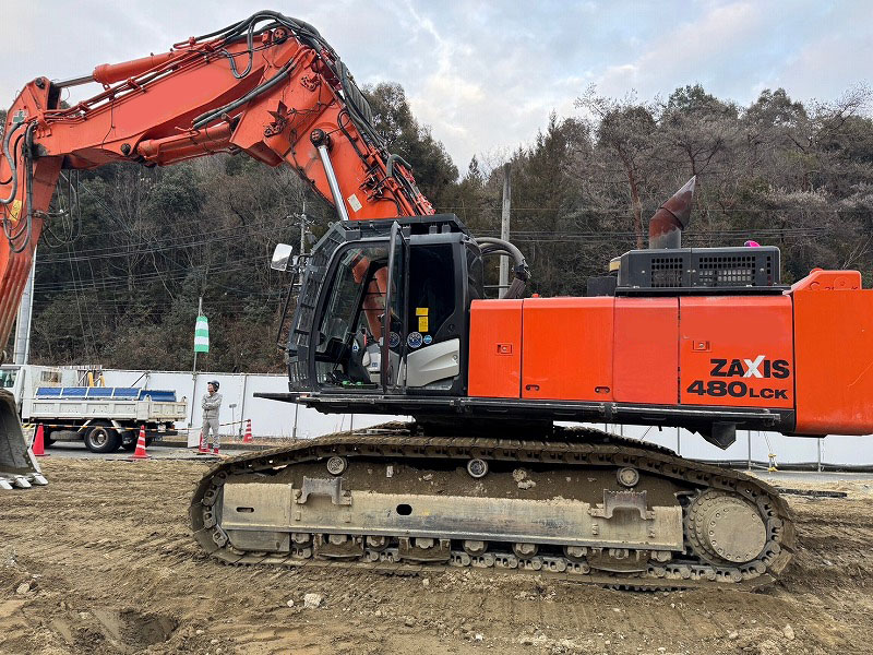 ZX480LCK-5B セパロング 5本配管 SE Coupler 中古建設機械 写真1（株式会社広建機）