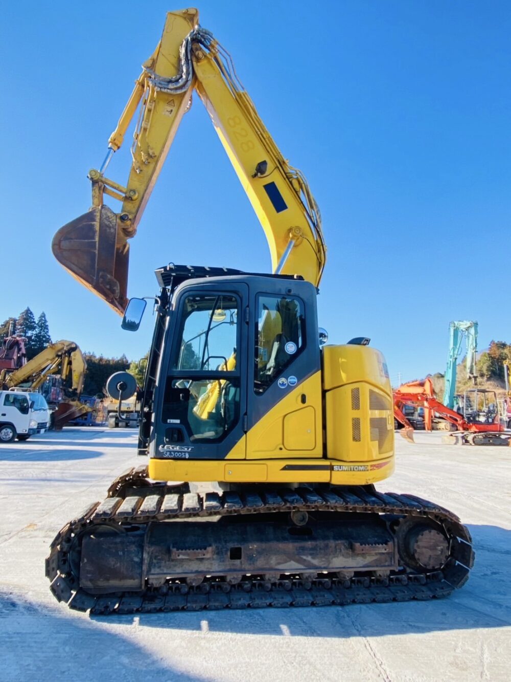 SH135X-6 5本配管仕様機 中古建設機械 写真9（株式会社広建機）
