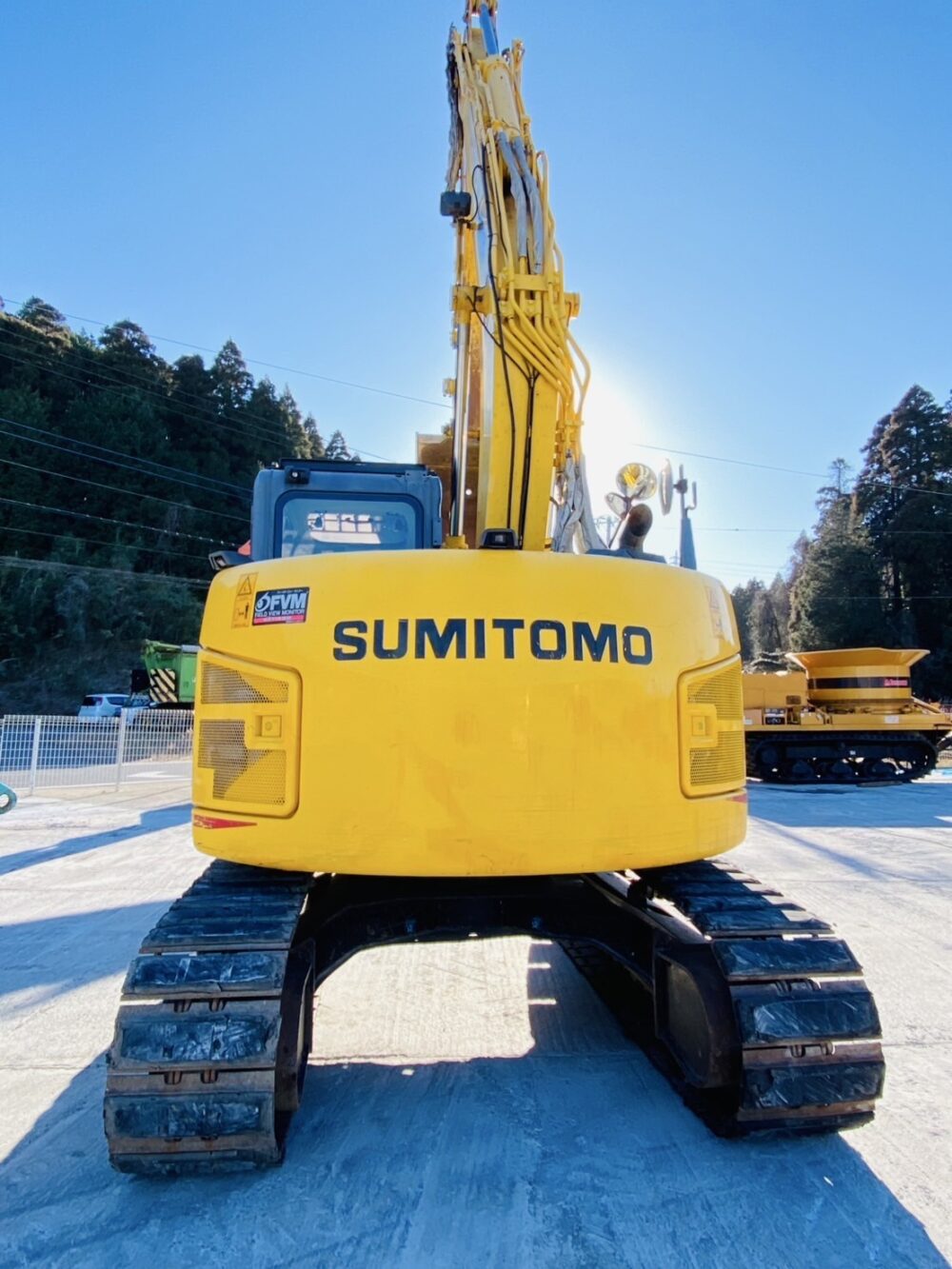 SH135X-6 5本配管仕様機 中古建設機械 写真8（株式会社広建機）