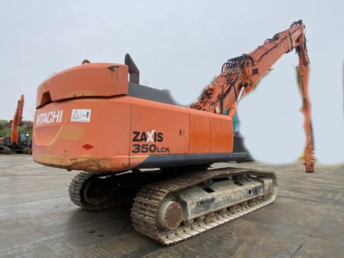 ZX350LCK-5B ロングブーム 1.2㎥ 解体仕様 中古建設機械 写真3（株式会社広建機）
