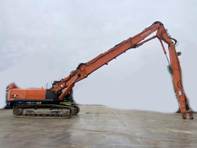 ZX350LCK-5B ロングブーム 1.2㎥ 解体仕様 中古建設機械 写真4（株式会社広建機）