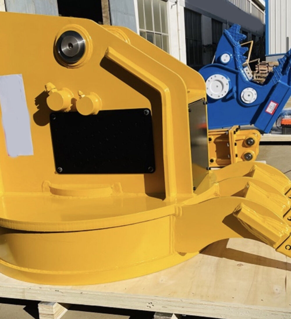 0.7m3用油圧マグネット?吸着力抜群‼️海外製新品 中古建設機械 写真1（株式会社広建機）