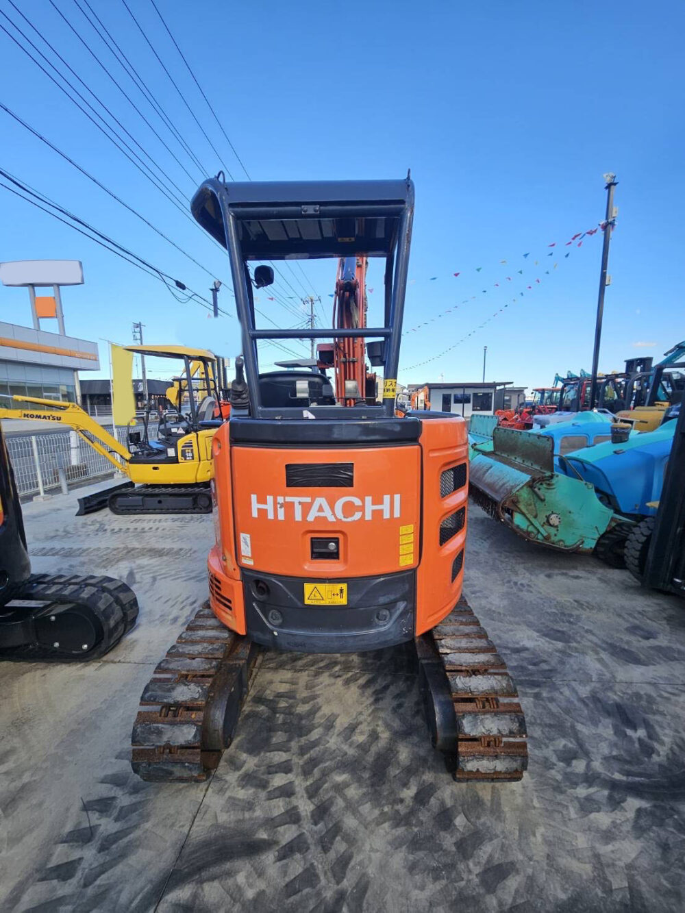 ZX20-5A 併用配管 整備点検済み 中古建設機械 写真5（株式会社広建機）