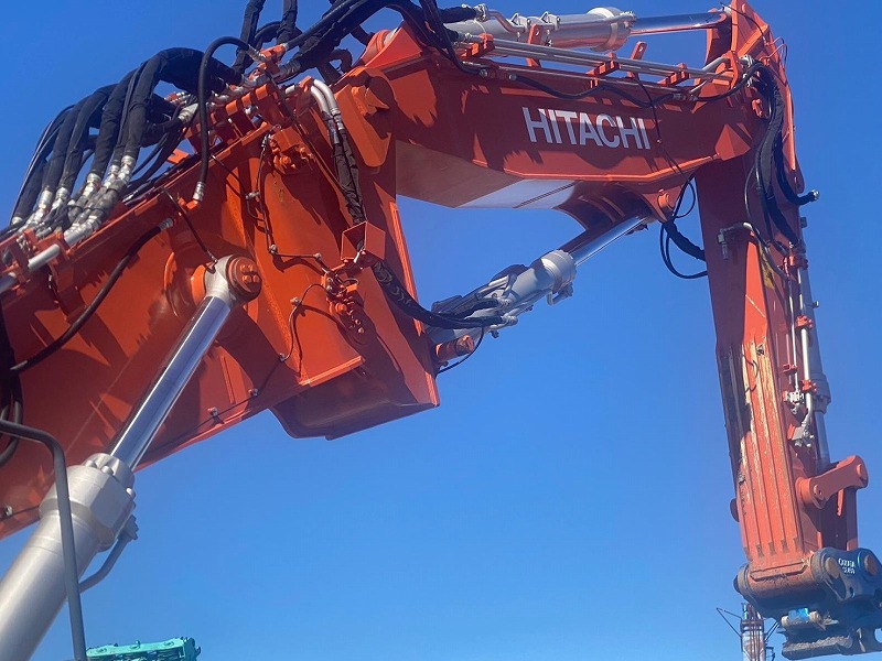 ZX500LCK-6 Separate & Long Boom 5本配管 SEカプラー 中古建設機械 写真26（株式会社広建機）