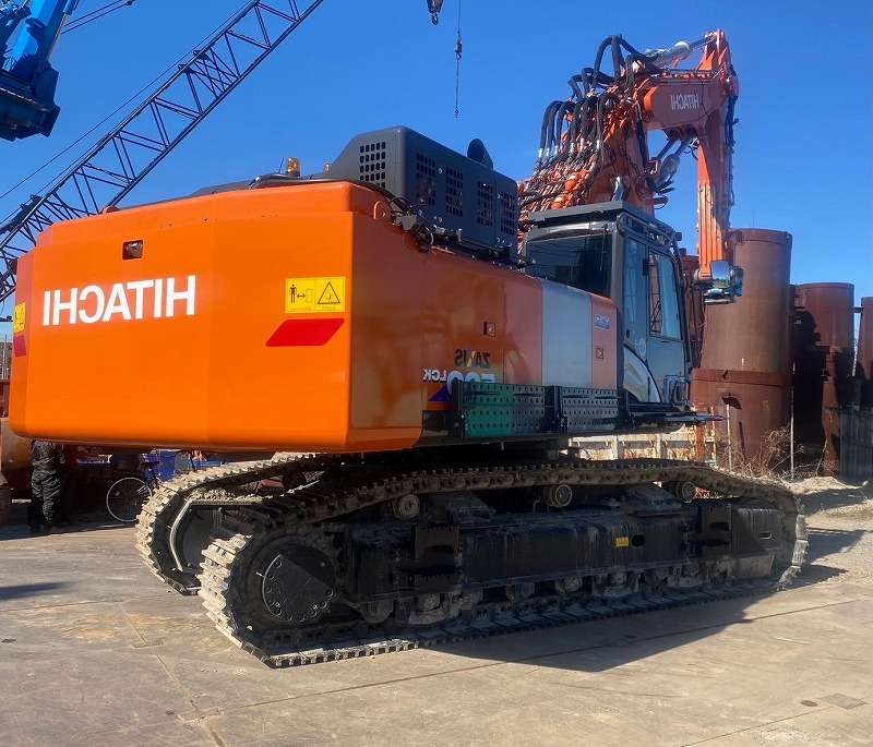 ZX500LCK-6 Separate & Long Boom 5本配管 SEカプラー 中古建設機械 写真10（株式会社広建機）