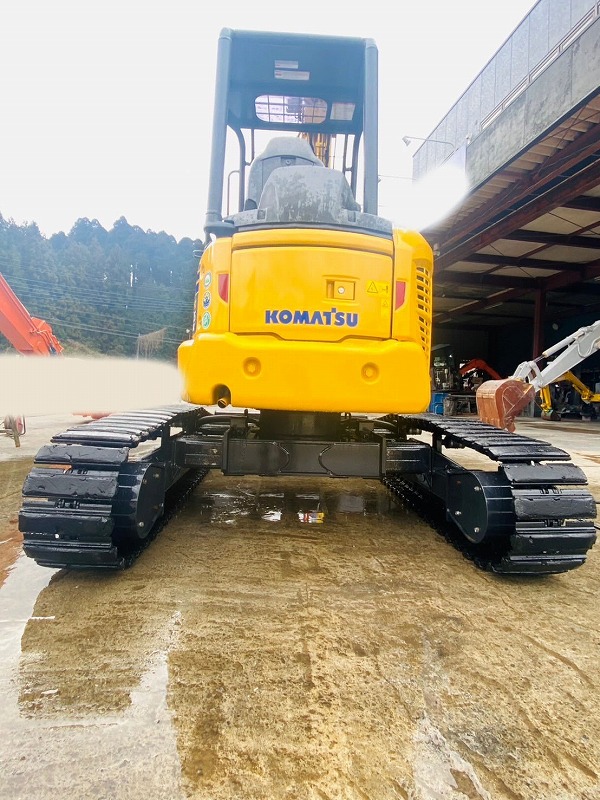PC35MR-5 ミニモク 高年式ローアワー旋回式フォーク付き 中古建設機械 写真6（株式会社広建機）