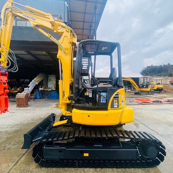 PC35MR-5 ミニモク 高年式ローアワー旋回式フォーク付き 中古建設機械 写真30（株式会社広建機）