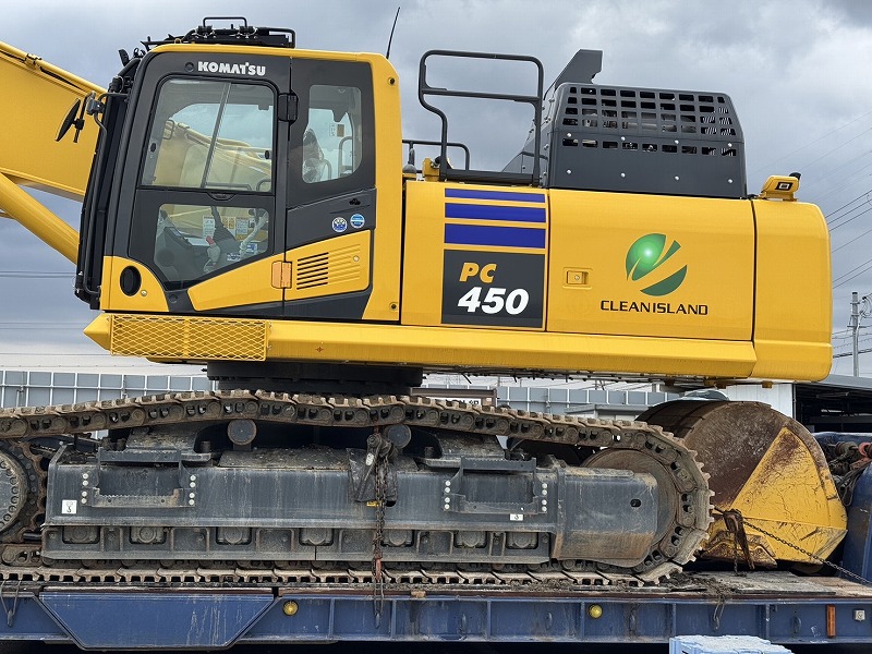 PC450-11NO コマツ 大型解体機 新古車 HD1.9m3バケット付 中古建設機械 写真1（株式会社広建機）