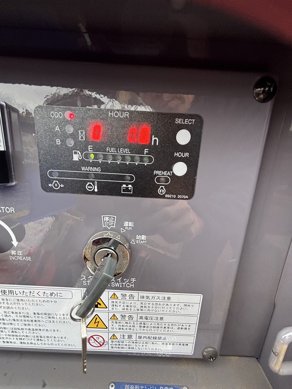 Denyo 発電機 中古建設機械 写真12（株式会社広建機）