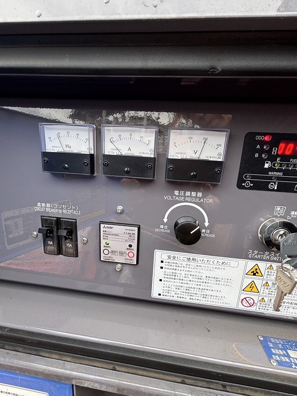 Denyo 発電機 中古建設機械 写真13（株式会社広建機）