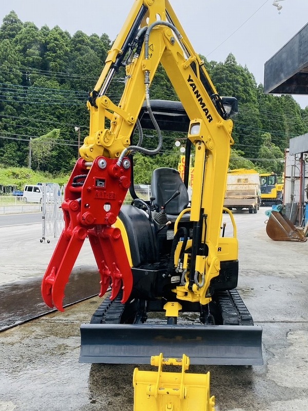 Vio20-3 併用配管 クイックカプラ付き 整備点検済み yanmar ヤンマー建機 ミニ油圧ショベル 中古建設機械 写真3（株式会社広建機）