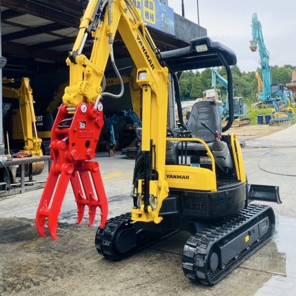 Vio20-3 併用配管 クイックカプラ付き 整備点検済み yanmar ヤンマー建機 ミニ油圧ショベル 中古建設機械 写真15（株式会社広建機）