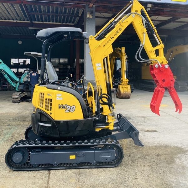 Vio20-3 併用配管 クイックカプラ付き 整備点検済み yanmar ヤンマー建機 ミニ油圧ショベル 中古建設機械 写真10（株式会社広建機）