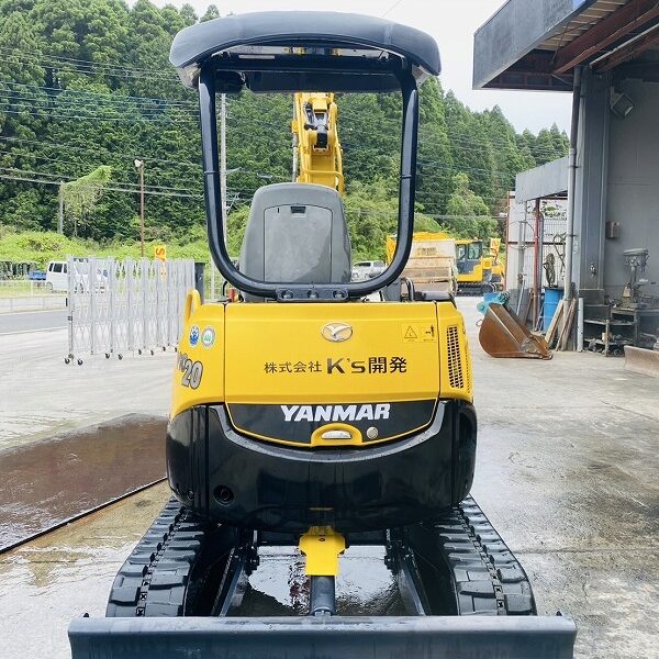 Vio20-3 併用配管 クイックカプラ付き 整備点検済み yanmar ヤンマー建機 ミニ油圧ショベル 中古建設機械 写真13（株式会社広建機）