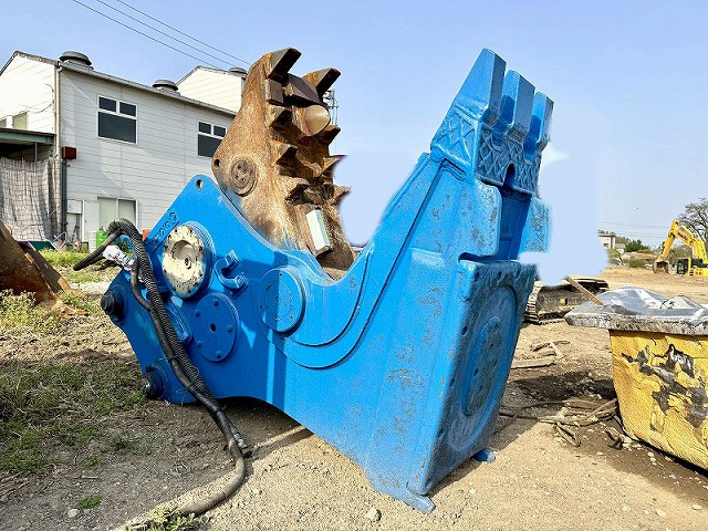 OSC-200HMA 0.7用強力型電磁マグ付き小割機 オカダアイヨン okada aiyon magnet crusher 中古建設機械 写真1（株式会社広建機）