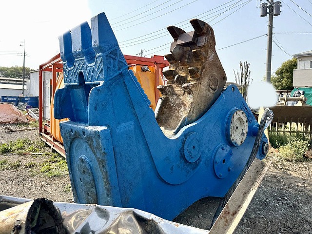OSC-200HMA 0.7用強力型電磁マグ付き小割機 オカダアイヨン okada aiyon magnet crusher 中古建設機械 写真7（株式会社広建機）