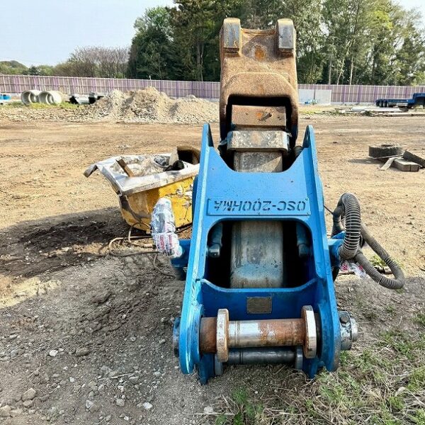 OSC-200HMA 0.7用強力型電磁マグ付き小割機 オカダアイヨン okada aiyon magnet crusher 中古建設機械 写真31（株式会社広建機）