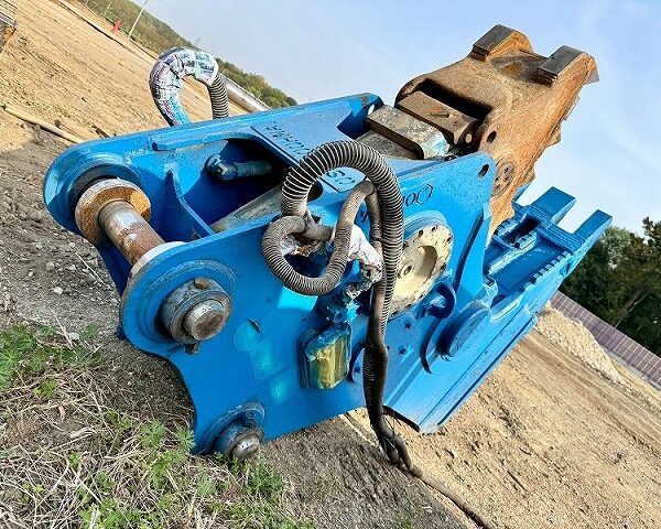 OSC-200HMA 0.7用強力型電磁マグ付き小割機 オカダアイヨン okada aiyon magnet crusher 中古建設機械 写真22（株式会社広建機）