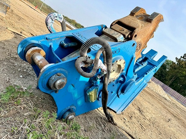 OSC-200HMA 0.7用強力型電磁マグ付き小割機 オカダアイヨン okada aiyon magnet crusher 中古建設機械 写真6（株式会社広建機）