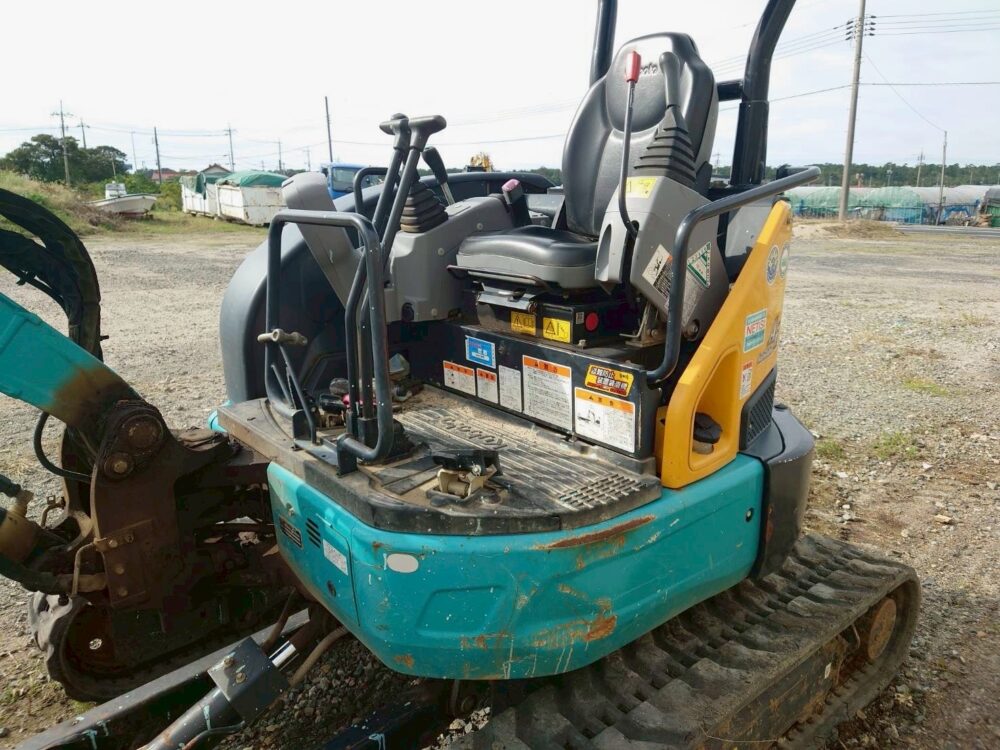U35α 併用配管 1800hr 機械式フォーク 標準バケット スケルトン 中古建設機械 写真8（株式会社広建機）
