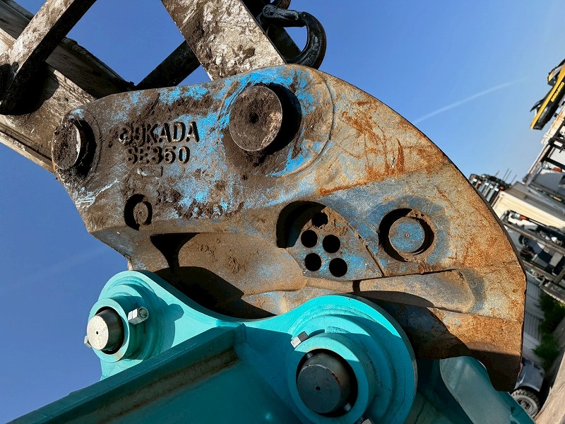 SK400DLC-10 NEXTアタッチメント セパレート 5本配管 SEカプラー 2ピースブーム 全塗装予定 コベルコ建機 kobelco 中古建設機械 写真7（株式会社広建機）