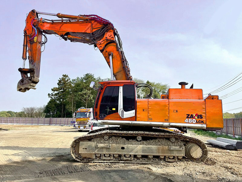 ZX480LCK-3 2piece boom 5piping 8960hr 中古建設機械 写真1（株式会社広建機）