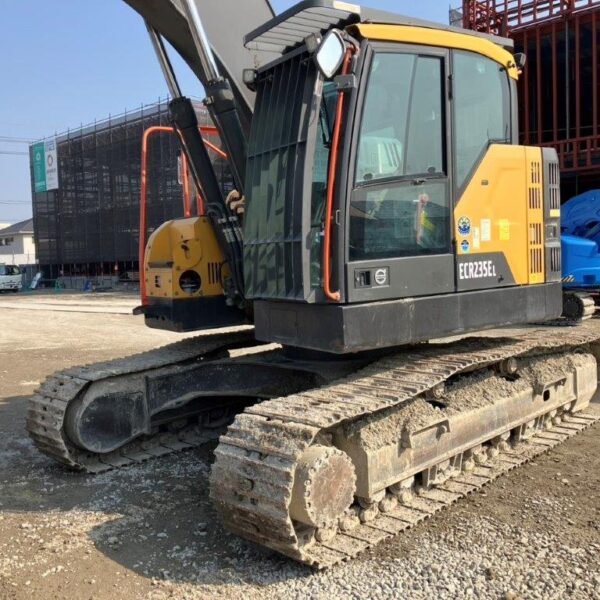 VOLVO ECR235EL カプラー付 後方小旋回 中古建設機械 写真36（株式会社広建機）