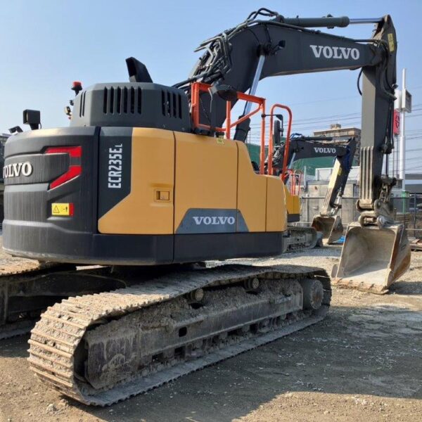 VOLVO ECR235EL カプラー付 後方小旋回 中古建設機械 写真34（株式会社広建機）