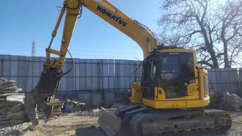 PC138US-11 Standard Boom クレーン仕様 2019Year Piping 中古建設機械 写真3（株式会社広建機）