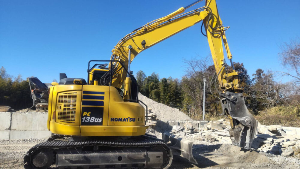 PC138US-11 Standard Boom クレーン仕様 2019Year Piping 中古建設機械 写真1（株式会社広建機）