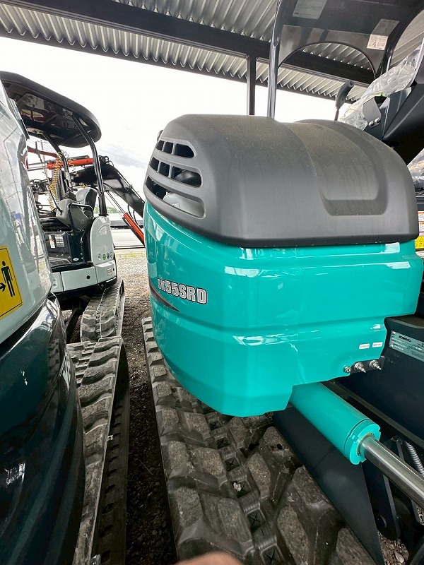 SK55SRD-7  未使用品 ブレーカ付き 解体クレーン仕様 5本配管 旋回フォーク カプラ 細バケット 中古建設機械 写真8（株式会社広建機）