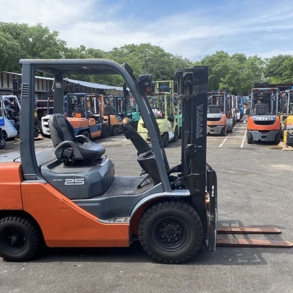 52-8FD25　フォークリフト　TOYOTA製　2008年製 中古建設機械 写真18（株式会社広建機）