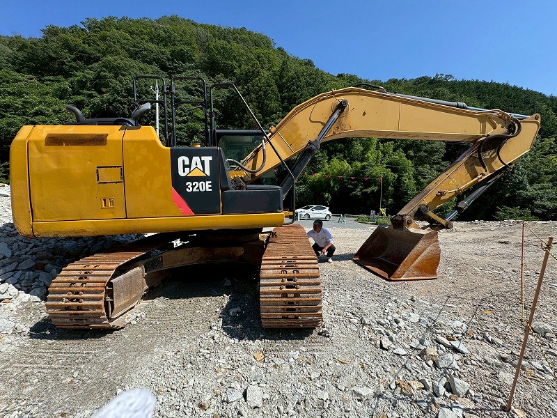 CAT320E-2 0.7m3油圧ショベル 配管仕様 土木 Excavator キャタピラー 中古建設機械 写真14（株式会社広建機）