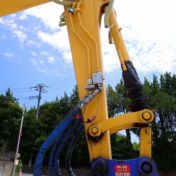PC78US-11 ツーピース 5本配管 ローアワー 旋回フォーク ロック付 バケット付 中古建設機械 写真29（株式会社広建機）