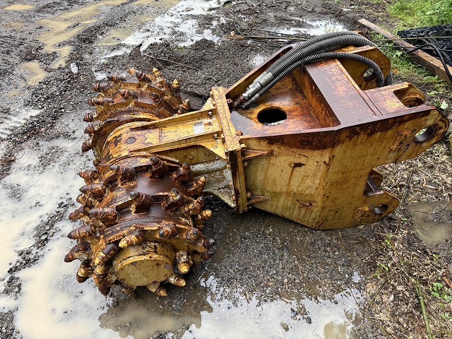 三井三池製 MT4000A2 1.6用ツインヘッダー Drum Cutter 中古建設機械 写真1（株式会社広建機）