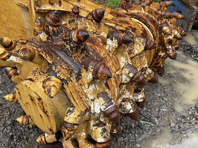 三井三池製 MT4000A2 1.6用ツインヘッダー Drum Cutter 中古建設機械 写真3（株式会社広建機）