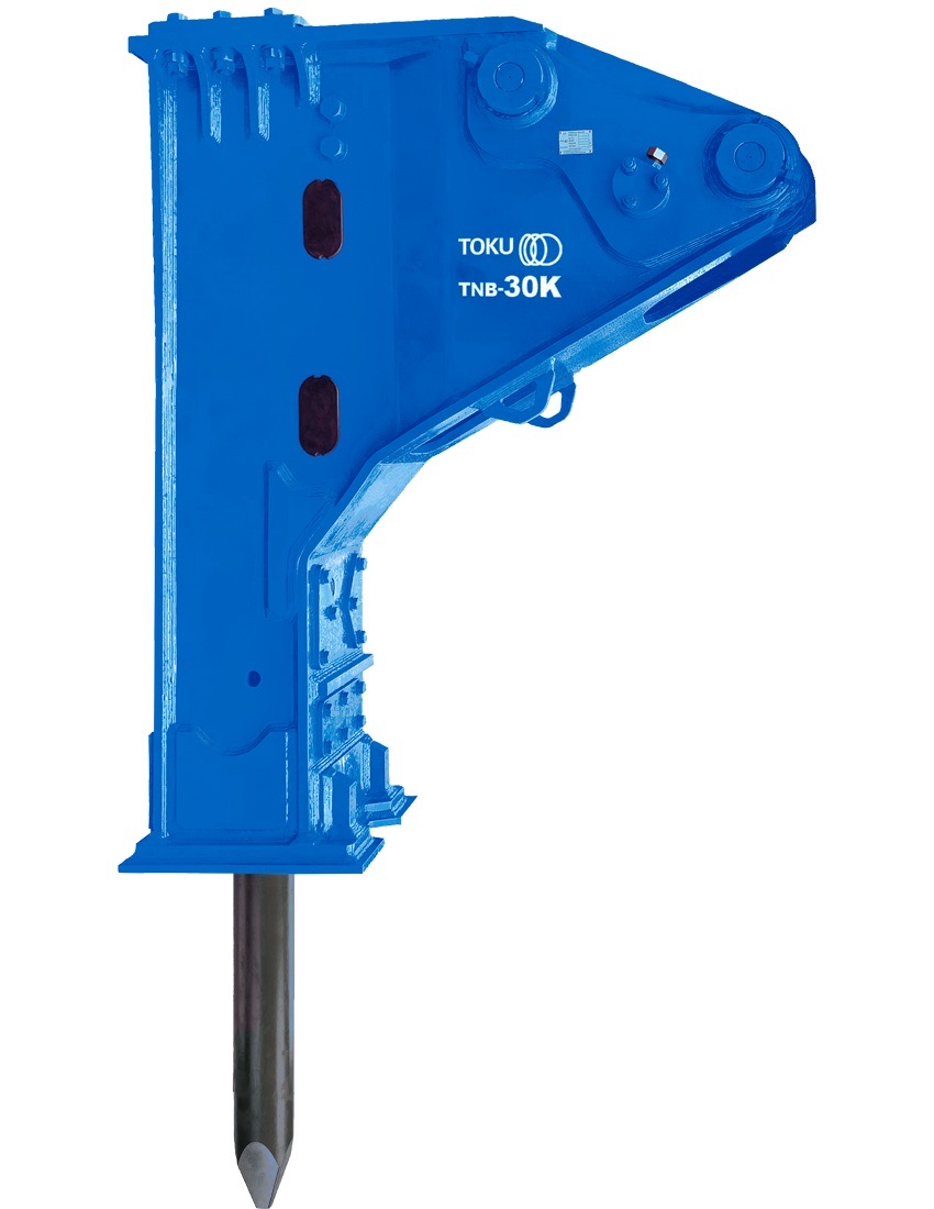 東空販売製 油圧ブレーカー 各クラス 超低騒音 TNB-US,TNB-Mシリーズ Hydraulic Breaker 中古建設機械 写真9（株式会社広建機）