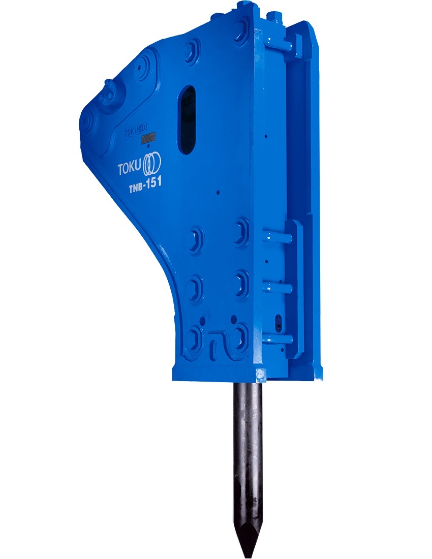 東空販売製 油圧ブレーカー 各クラス 超低騒音 TNB-US,TNB-Mシリーズ Hydraulic Breaker 中古建設機械 写真3（株式会社広建機）