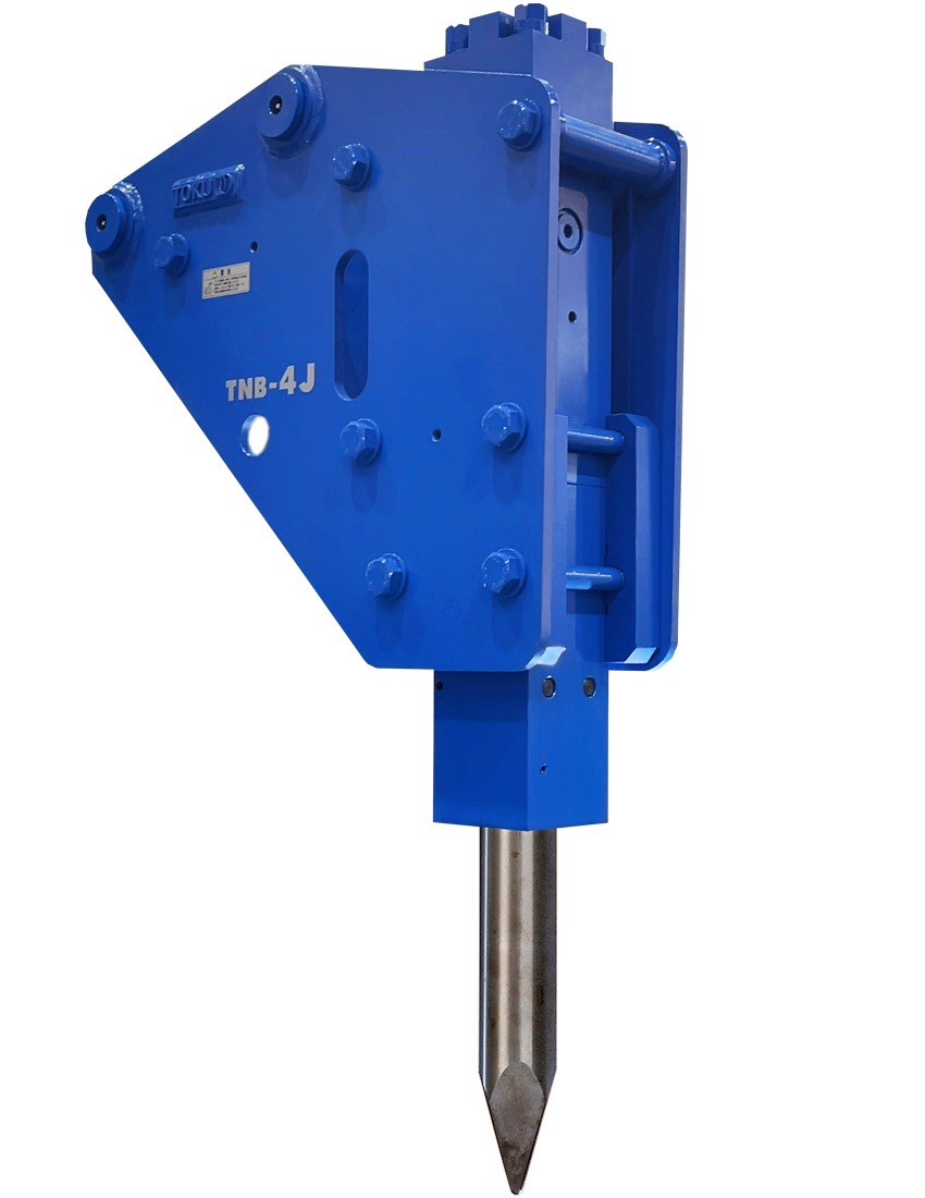 東空販売製 油圧ブレーカー 各クラス 超低騒音 TNB-US,TNB-Mシリーズ Hydraulic Breaker 中古建設機械 写真1（株式会社広建機）