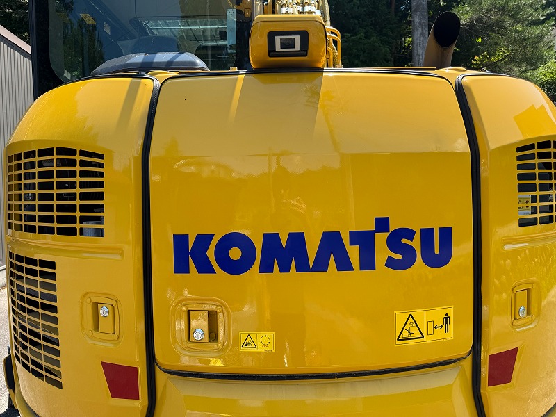 PC78US-11 ツーピース 5本配管 ローアワー 旋回フォーク ロック付 バケット付 中古建設機械 写真4（株式会社広建機）