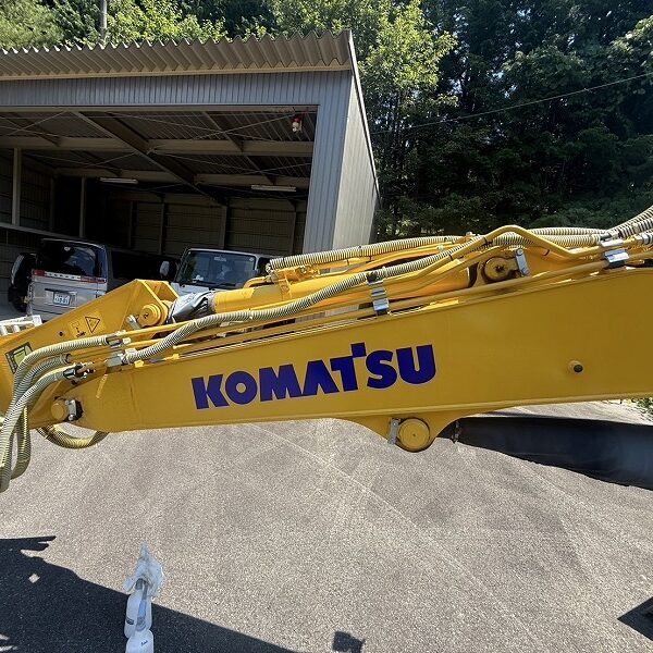 PC78US-11 ツーピース 5本配管 ローアワー 旋回フォーク ロック付 バケット付 中古建設機械 写真23（株式会社広建機）
