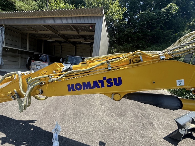 PC78US-11 ツーピース 5本配管 ローアワー 旋回フォーク ロック付 バケット付 中古建設機械 写真3（株式会社広建機）
