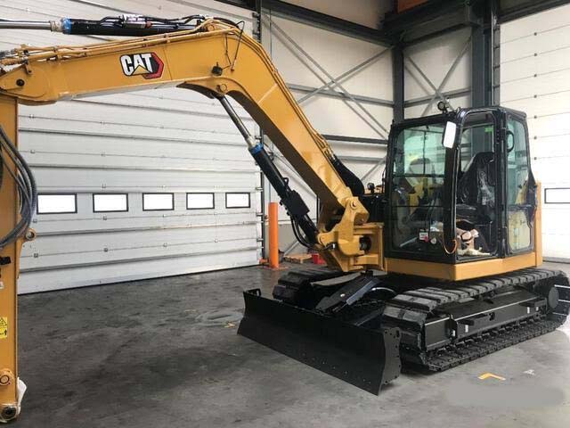 CAT308CR-07 新車 0.25m3油圧ショベル クレーン仕様 併用配管 排土板 ブレード 鉄シュー ゴムパット付 中古建設機械 写真1（株式会社広建機）