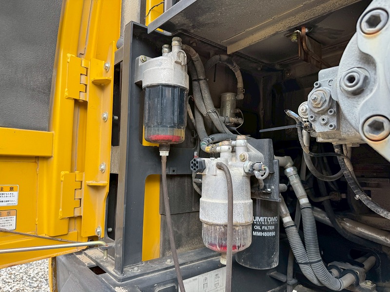 SH350HD-7 住友建機 ヘビーデューティー仕様 油圧カプラ バケット付き 併用配管 状態良好 作動動画有り 中古建設機械 写真19（株式会社広建機）