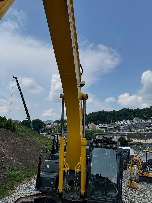 SH350HD-7 住友建機 ヘビーデューティー仕様 油圧カプラ バケット付き 併用配管 状態良好 作動動画有り 中古建設機械 写真24（株式会社広建機）
