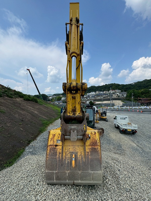 SH350HD-7 住友建機 ヘビーデューティー仕様 油圧カプラ バケット付き 併用配管 状態良好 作動動画有り 中古建設機械 写真27（株式会社広建機）