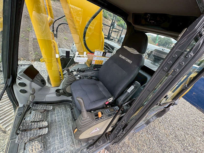 SH350HD-7 住友建機 ヘビーデューティー仕様 油圧カプラ バケット付き 併用配管 状態良好 作動動画有り 中古建設機械 写真39（株式会社広建機）