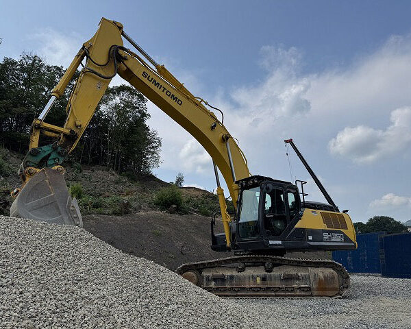SH350HD-7 住友建機 ヘビーデューティー仕様 油圧カプラ バケット付き 併用配管 状態良好 作動動画有り 中古建設機械 写真60（株式会社広建機）