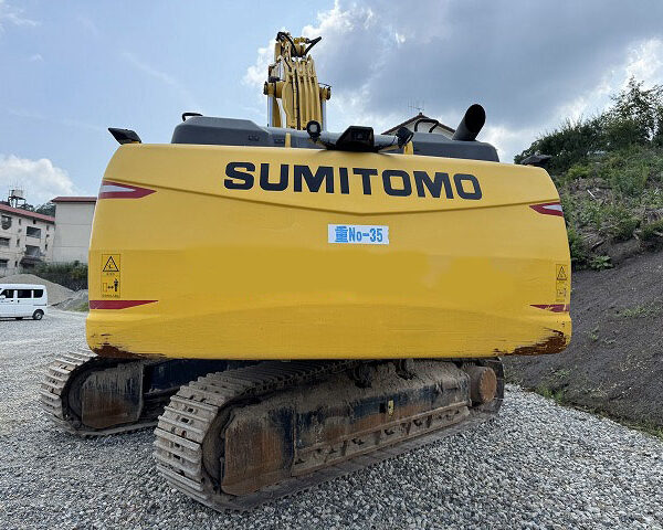SH350HD-7 住友建機 ヘビーデューティー仕様 油圧カプラ バケット付き 併用配管 状態良好 作動動画有り 中古建設機械 写真64（株式会社広建機）